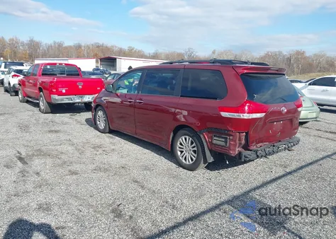 2013 Toyota Sienna Xle V6 8 Passenger from USA, damaged, VIN 5TDYK3DC8DS403830